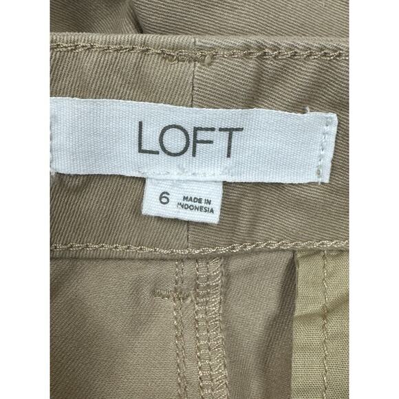 NWOT Loft Khaki The Monroe Slim Chino Ankle Pants Size 6 - Picture 9 of 13